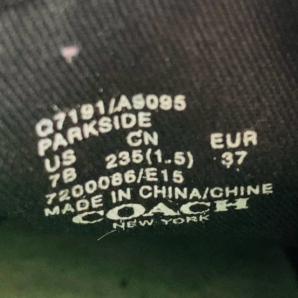 Coach Parkside Slip On Sneakers Leopard Cheetah 7 - Picture 10 of 10